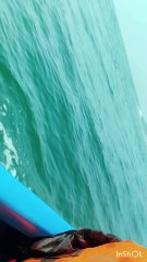 Waves gently kiss the shore…..