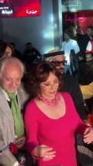 نبيلة عبيد بنرقص بالسكينة في عيد ميلادها مع اسرة مسلسلها الجديد