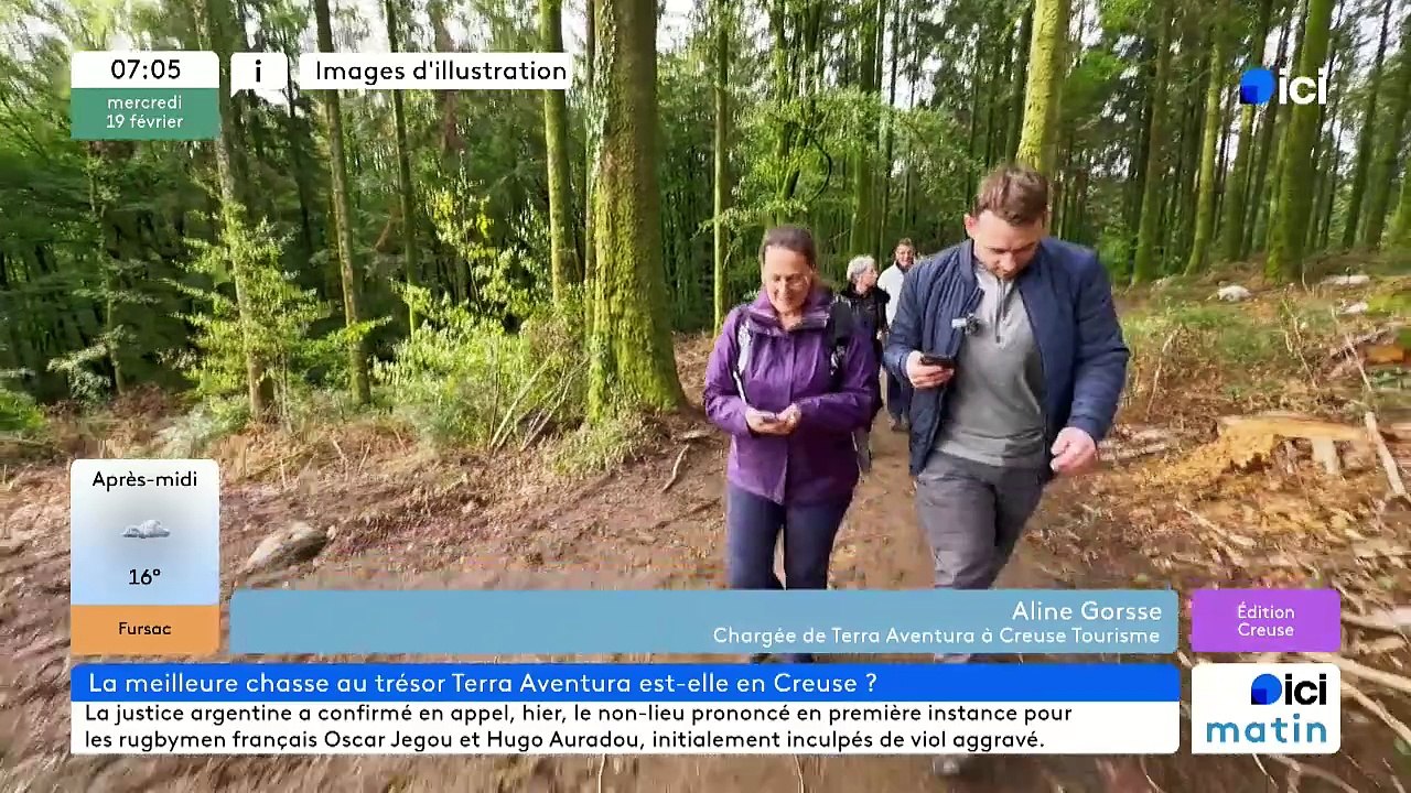 19/02/2025 - ici matin par ici Creuse en vidéo