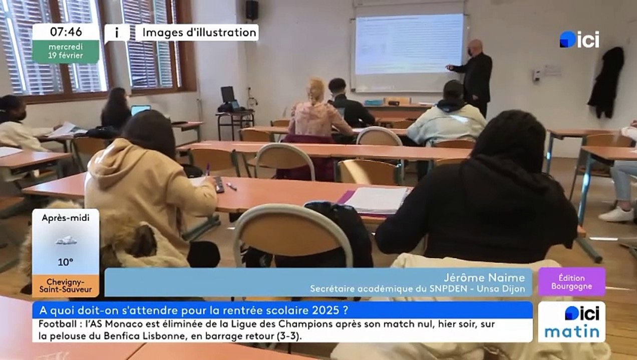 "Supprimer des postes ne permet pas une meilleure rentrée", déclare Jérôme Naime, représentant syndical des chefs d'établissement