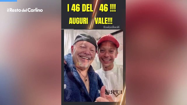 Vasco Rossi, il video per gli auguri a Valentino Rossi