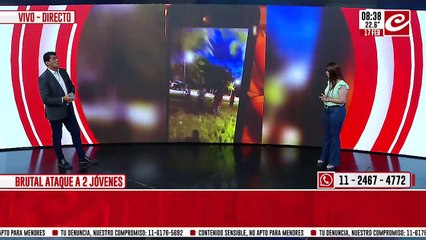 Descontrol en una fiesta: Jóvenes a botellazos