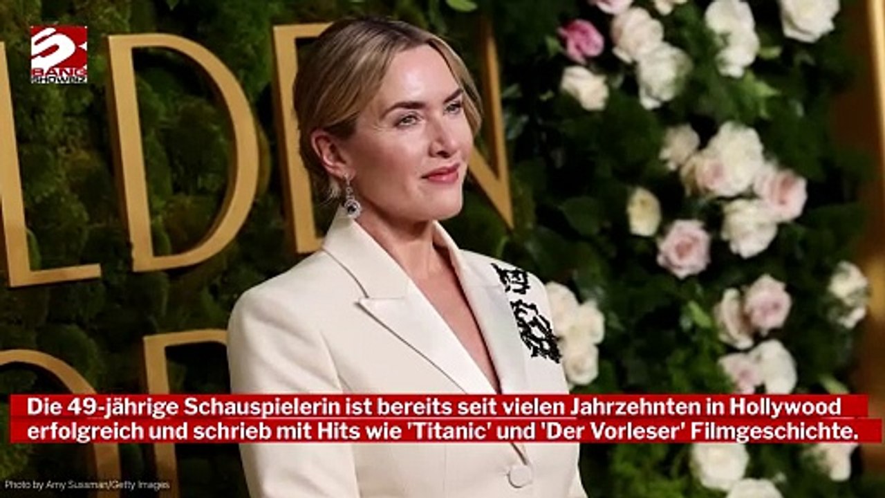Kate Winslet: Sie plant ihre Regie-Premiere mit Netflix