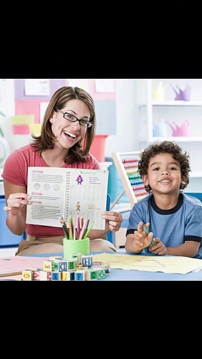 Pack Of 4 Sank Magic Book Practice | Tracing Handwriting First Pre-school Baby Learning Books For Kids (4 Books + 1 Magic Pen With 10 Ink Refills)