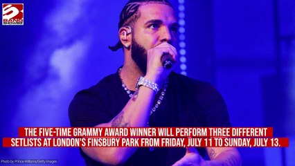 Drake announced as headliner for all three nights at Wireless Festival
