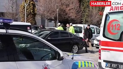 Konya'da Dekan Yardımcısı Vuruldu, Şüpheli İntihar Girişiminde Bulundu
