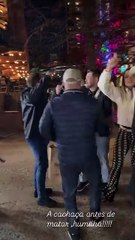 Poliana Rocha flagra Leonardo ‘doidão’ em roda de amigos: ‘Cachaça humilha’