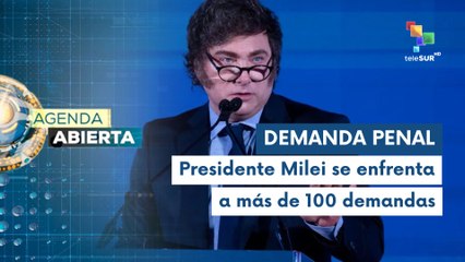 Denuncian penalmente al presidente Milei por criptoestafa