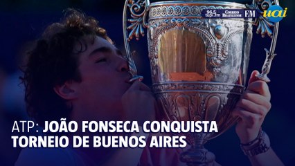 João Fonseca conquista torneio de Buenos Aires, seu primeiro título ATP
