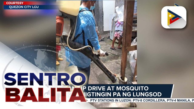 Clean-up drive at mosquito fogging, paiigtingin pa ng Quezon City sa harap ng idineklarang dengue outbreak; DOH, inilatag ang mga paraan para makaiwas sa dengue
