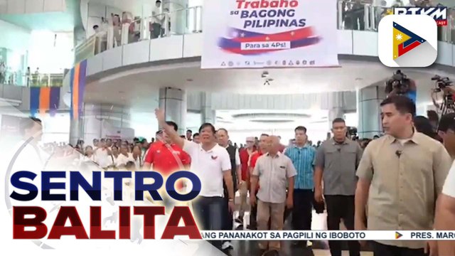 PBBM, tiniyak ang pinalawak na pagsasagawa ng job fair sa bansa; mga Pilipino, hinimok ng Pangulo na sulitin ang mga job fair ng pamahalaan