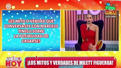 Milett Figueroa sorprendió al confirmar una importante noticia sobre su relación con Marcelo Tinelli