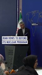 Iran will not hesitate to defend its nuclear program, foreign ministry says