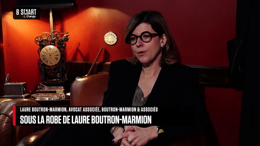 Sous la robe de Laure Boutron-Marmion