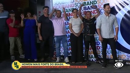 Força de 11 pessoas: veja o homem mais forte do Brasil levantando peso