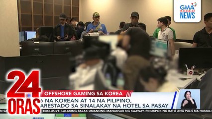 6 na Korean at 14 na Pilipino, arestado sa sinalakay na hotel sa Pasay | 24 Oras