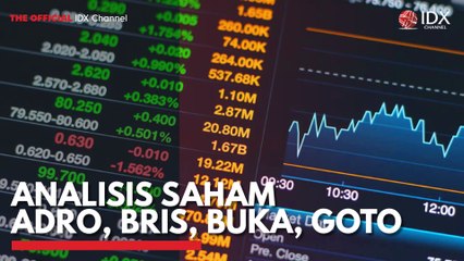 Analisis Saham ADRO, BRIS, BUKA, GOTO