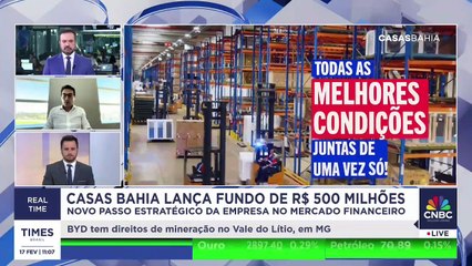 ALERTA DE MERCADO: Casas Bahia dispara na bolsa e sobe mais de 8%; diretor do grupo repercute