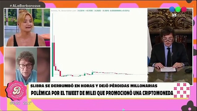 El hijo de Nancy Pazos cayó en la cripto-estafa y Mariana Brey defendió a Milei: Tu hijo fue un negligente