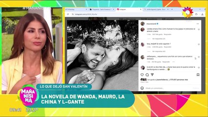 Carmen Barbieri aseguró que La China Suárez y Mauro Icardi tienen fotos y videos “haciendo el amor"