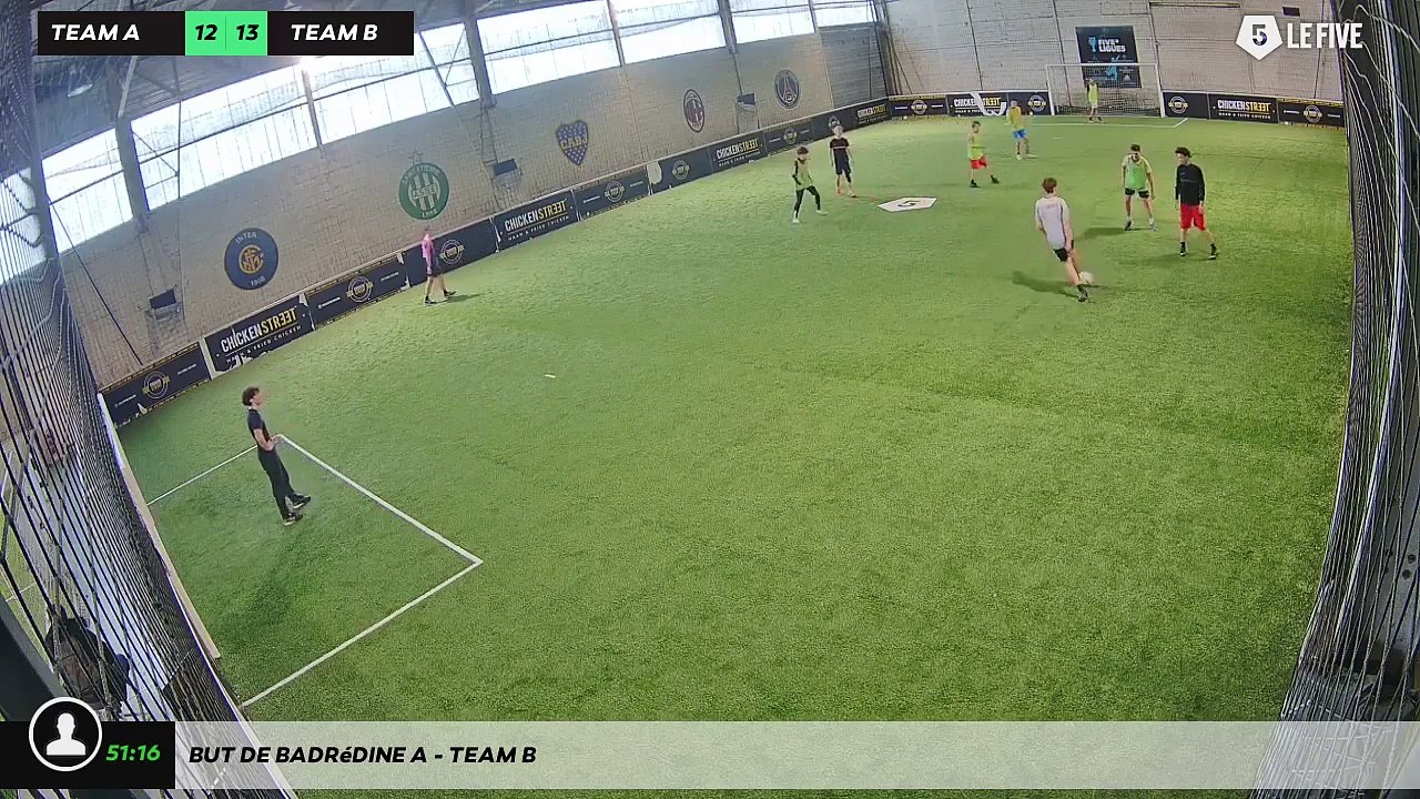 But de Badrédine A - Team B