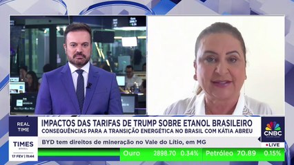 Como tarifas de Trump vão impactar etanol brasileiro? Kátia Abreu explica