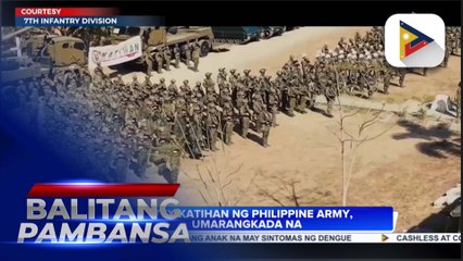 Catex-Katihan ng Philippine Army, umarangkada na