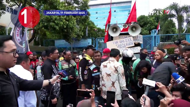 [TOP 3 NEWS] Demo Ojol di Kemnaker Tuntut THR hingga Presiden Prabowo Umumkan 8 Kebijakan Ekonomi