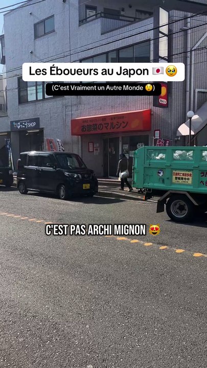 Les Éboueurs au Japon 😍🇯🇵