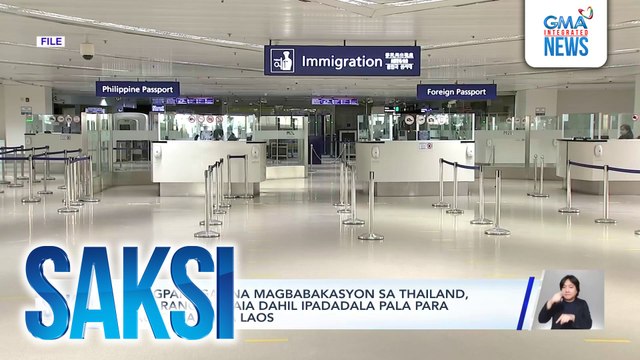 2 nagpanggap na magbabakasyon sa Thailand, naharang sa NAIA dahil ipadadala pala para magtrabaho sa Laos | Saksi