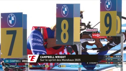 Campbell Wright, l'Américain à la coupe mulet qui régale aux Mondiaux - Biathlon - Mondiaux