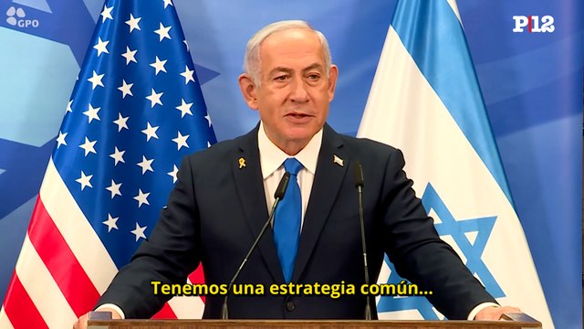 Una estrategia común : Netanyahu destacó la cooperación de EE.UU. para enfrentar a Hamás y abrir las puertas del infierno