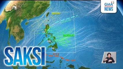 Pag-ulan kaninang hapon, nagpabaha sa Navotas; malakas na ulan, bumuhos din sa Quezon City | Saksi