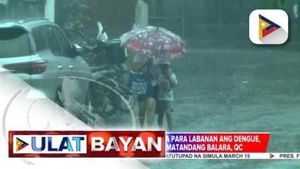 Mga residente ng QC, puspusan ang paglilinis sa kapaligiran para makaiwas sa dengue