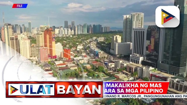 Pamahalaan, layong makalikha ng mas maraming trabaho para sa mga Pilipino