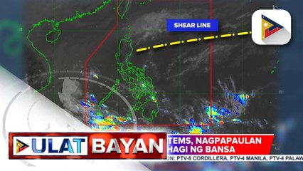 3 Weather Systems, nagpapaulan sa malaking bahagi ng bansa
