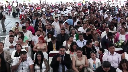 Messico, San Valentino: matrimonio di massa per 700