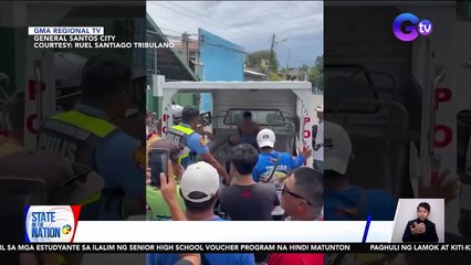 Lalaking nagnakaw umano ng cellphone, umakyat sa bubong pero naaresto rin | SONA