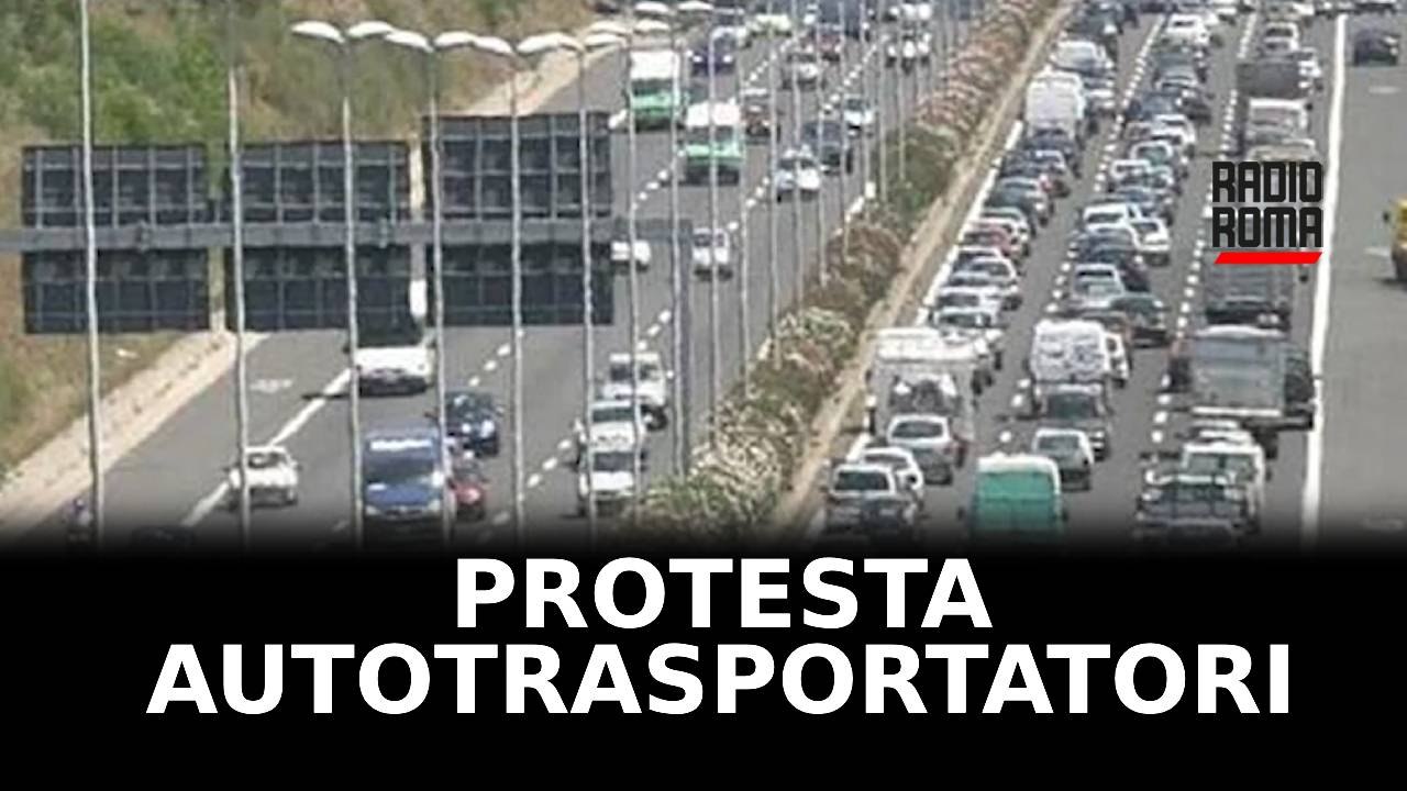 Protesta autotrasportatori blocca il Gra