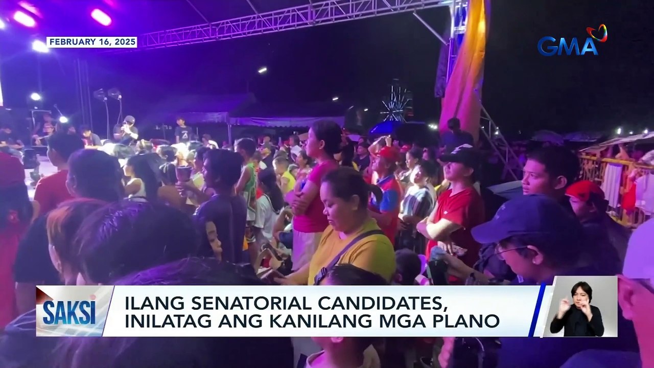 #Eleksyon2025: Aktibidad ng senatorial candidates (February 17, 2025) | Saksi