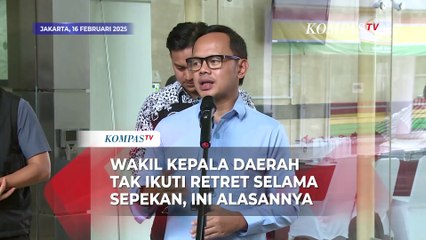 Bima Arya Beberkan Alasan Wakil Kepala Daerah Tak Ikuti Retret Selama Sepekan