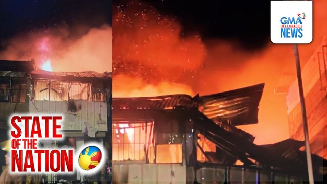 4 na bahay, natupok matapos sunugin umano ng isang lalaki ang sariling bahay | SONA