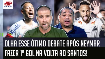 "EU VOU FALAR! O Neymar vai FAZER O MELHOR NEGÓCIO DA VIDA DELE se..." VEJA DEBATE sobre o Santos!