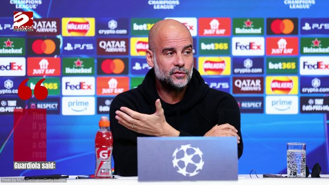 Pep Guardiola thinks that Manchester City have a one per cent chance of getting past Real Madrid in the Champions League