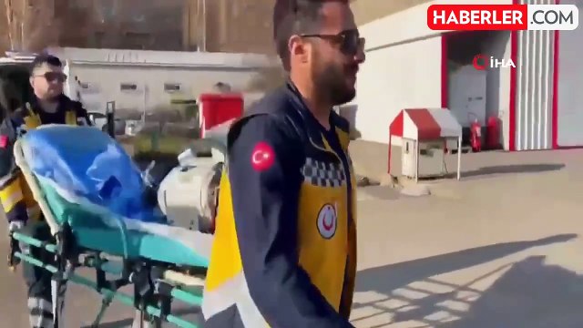 Kalp Krizi Geçiren Hasta Ambulans Helikopterle Hastaneye Yetiştirildi