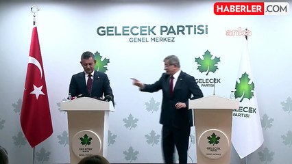 Özgür Özel, Gelecek Partisi'ni Ziyaret Etti.
