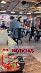 El amor es impredecible, pero lo que sí quedó claro es que una propuesta en Burger King no siempre es garantía de un “sí”.