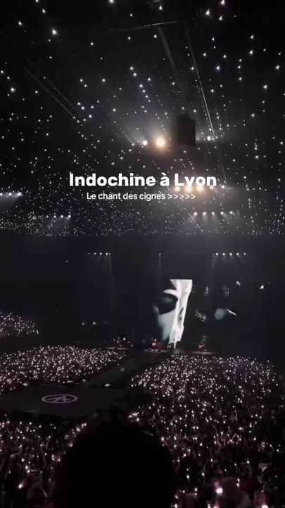Une communion magique entre Indochine et son public à Lyon ! 🎶✨