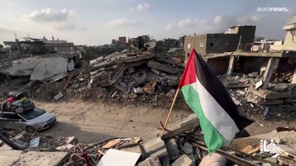 هكذا بدا حي الزيتون بمدينة غزة.. دمار وركام وإصرار على البقاء