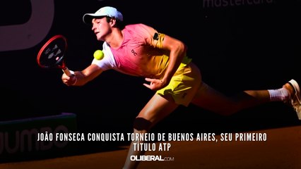 João Fonseca conquista torneio de Buenos Aires, seu primeiro título ATP